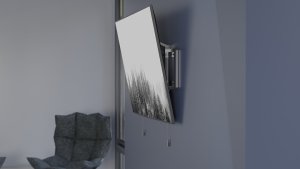 MultiBrackets Multibrackets M Universal Wallmount Tilt Small, 61 cm (24"), 139.7 cm (55"), 50 kg, 50 x 50 mm, 200 x 200 mm, Black 21