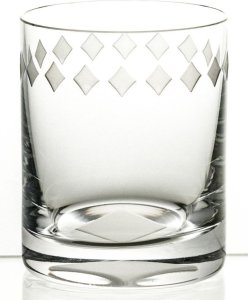 Crystal Julia Crystal Julia Karta do gry caro szklanka do whisky grawer (05932) 1