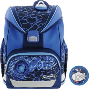 Herlitz Tornister plecak szkolny UltraLight Blue Shark rekin 6-9lat HERLITZ 2