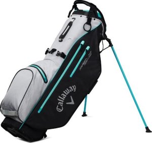 CALLAWAY morele Torba golfowa Callaway Fairway C HD (z nóżkami) - srebrno-czarno-zielona 1