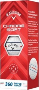 CALLAWAY morele Piłki golfowe CALLAWAY CHROME SOFT 2024 (białe, 360 TripleTrack) 1