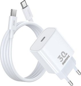 Ładowarka Remax ŁAD SIEC REMAX FIGEN SERIES 30W USB-C RP-U71 GaN + KABEL C/C 1M WHITE 1