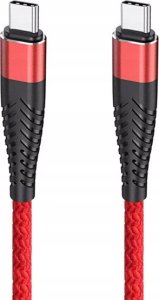 Kabel USB Vega USB-C - USB-C 2 m Czerwony (34974) 2