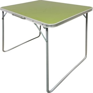 Enero Stolik turystyczny składany kempingowy 80x60x70cm i 2 krzesła zielony 9