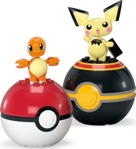 Figurka Mattel MBL POKEMON POKEBALL 2 FIGURKI MIX HXP11 PUD3 1