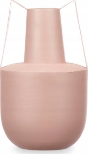 Gift Decor Wazon metalowy w pastelowym kolorze z uchwytami, 21 cm 2