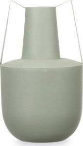 Gift Decor Wazon metalowy w pastelowym kolorze z uchwytami, 21 cm 2