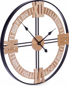 Gift Decor Zegar loft 60 cm, tarcza z minutnikiem 2