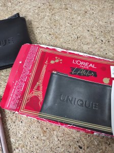 L OREAL Atelier Kit Set L'Oreal Paris: Lash Paradise, Volumizing & Lengthening, Mascara, Extra Black, 6.4 ml + Paradise, Kajal Eye Pencil, 1.2 g + Makeup Bag, Black For Women 4