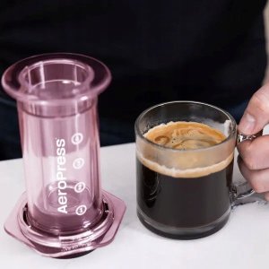 Aero Press AeroPress Clear Pink - Zaparzacz do kawy różowy 3