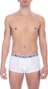 Bikkembergs Bokserki marki Bikkembergs model BKK1UTR02BI kolor Biały. Bielizna męski. Sezon: Cały rok S 1