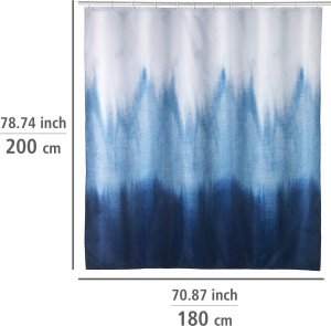 Wenko Zasłona prysznicowa Alara, 180 x 200 cm, WENKO 2