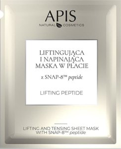 Activeshop APIS LIFTING PEPTIDE Liftingująco – napinający maska w płacie z SNAP-8 TM peptide 20 g 1