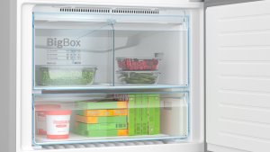 Lodówka Bosch KGN86VIEA Series 4, fridge/freezer combination (stainless steel) 5