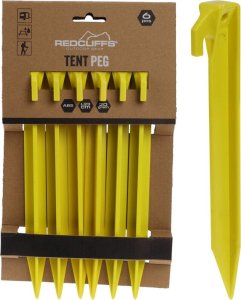 Redcliffs ŚLEDZIE DO NAMIOTU 23CM KPL. 6SZT PLASTIK REDCLIFFS 2