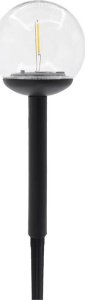Oprawa schodowa Saska Garden LAMPA SOLARNA KULA OZDOBNA 10X34.5CM 2