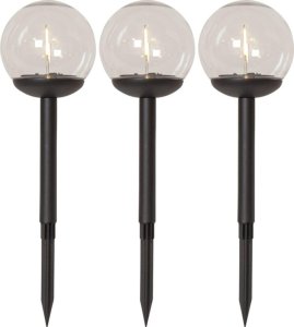 Oprawa schodowa Saska Garden LAMPA SOLARNA KULA OZDOBNA 10X34.5CM 8