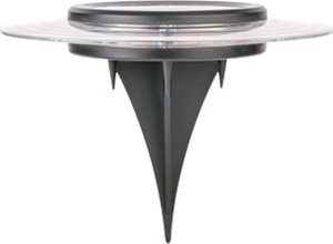 Oprawa schodowa Saska Garden LAMPA SOLARNA DYSKOWA 28 LED DO WBICIA W GRUNT LUB MONTAŻU NA ŚCIANIE 2