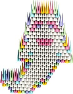 Meli Klocki Meli Gami Pink Edu 1500 el. 11