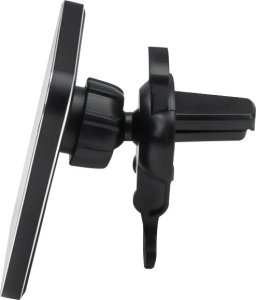 Forever Forever uchwyt samochodowy do kratki MACH-100 magnetyczny z ładowaniem bezprzewodowym czarny 15W 3