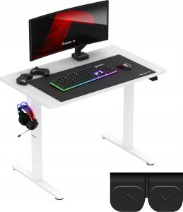 Biurko Huzaro Hero 7.9 White Białe 100 cmx60 cm 13