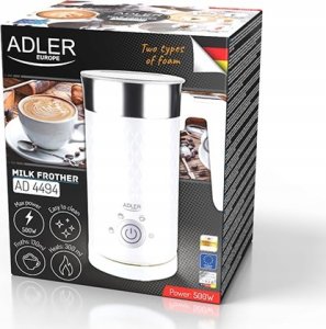 Spieniacz do mleka Adler Biały 4
