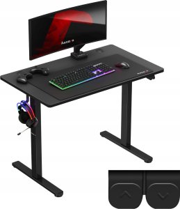 Biurko Huzaro Hero 7.9 Czarne 100 cmx60 cm 12