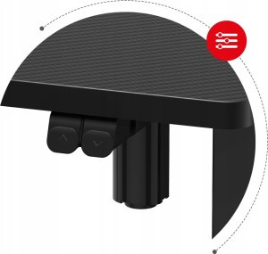 Biurko Huzaro Hero 7.9 Czarne 100 cmx60 cm 6