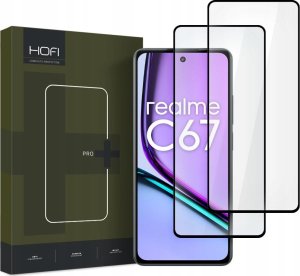 Hofi Szkło Hartowane Hofi Glass Pro+ 2-Pack Realme C67 4G / Lte Black 1