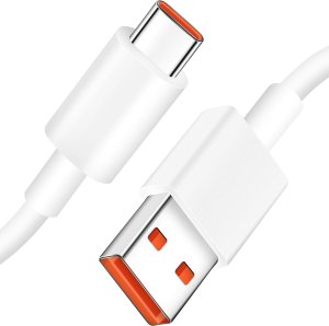 Kabel USB Xiaomi Kabel Xiaomi Oryginalny Usb - Usb-C Typ C Mocny Szybki 120W Pd 6A 1M Przewód Biały 1