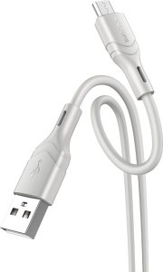 Kabel USB Borofone Borofone Kabel Bx99 Method - Usb Na Microusb - 2,4A 1 Metr Szary 1