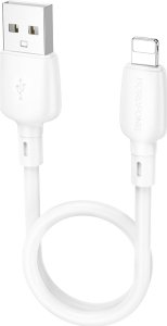 Kabel USB Borofone Borofone Kabel Bx93 Super Power - Usb Na Lightning - 2,4A 0,25 Metra Biały 1