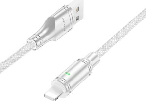 Kabel USB Borofone Borofone Kabel Bu40 Advantage - Usb Na Lightning - 2,4A 1,2 Metra Szary 1