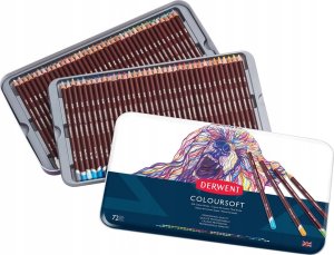 Starpak Derwent Coloursoft pencil - med 72 stk. tinæske 2