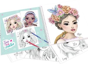 Top Model KOLOROWANKA SZKICOWNIK SPECIAL TOP MODEL 12468 3