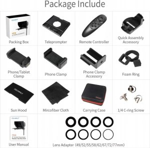 Feelworld Feelworld Teleprompter TP10 10" 5