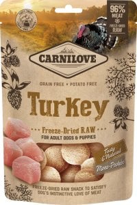 Carnilove Carnilove Raw Freeze-Dried Przysmak dla Psa Indyk 60g 1