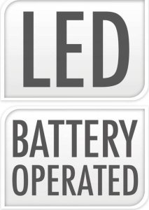 Home Styling Collection Metalowa lampka stołowa, czarna, 12 x 21 cm 5