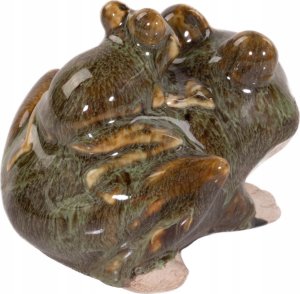 ProGarden Figurka żaba, dekoracja ogrodowa, 10 x 11 cm 3