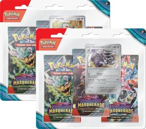 Pokemon Pokémon TCG: Scarlet & Violet - Twilight Masquerade - 3-Pack Blister Box (12) 1