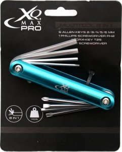 XQMax ZESTAW NARZĘDZI DO NAPRAWY ROWERU 8W1 XQMAX PRO NIEBIESKI 5
