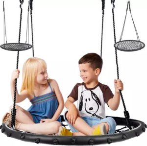 Huśtawka Malatec Huśtawka bocianie gniazdo 100cm HB23513 2