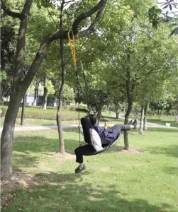 Huśtawka Malatec Huśtawka bocianie gniazdo 100cm HB23513 4