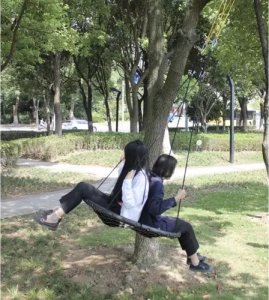 Huśtawka Malatec Huśtawka bocianie gniazdo 100cm HB23513 6