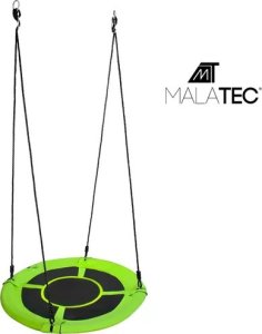 Huśtawka Malatec Huśtawka bocianie gniazdo 100cm ziel-czar 23514 8