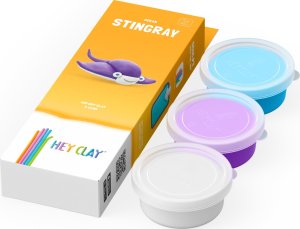 Tm Toys Hey Clay Masa plastyczna Płaszczka 3 puszki HCL 30062CEE3 2