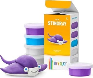 Tm Toys Hey Clay Masa plastyczna Płaszczka 3 puszki HCL 30062CEE3 3