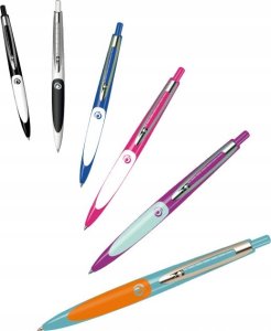 Herlitz Długopis My.Pen róż/biały luz 5