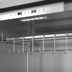 Caso | Dry aging cabinet with compressor technology | DryAged Master 380 Pro | Energy efficiency class Not apply | Free standing | Bottles capacity Not apply | Cooling type Compressor technology | Stal nierdzewna 4