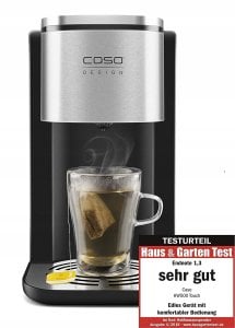 Caso Caso Turbo hot water dispenser HW500 With electronic control, Juodas/Nerūdijantis plienas, 2600 W, 2.2 L 1